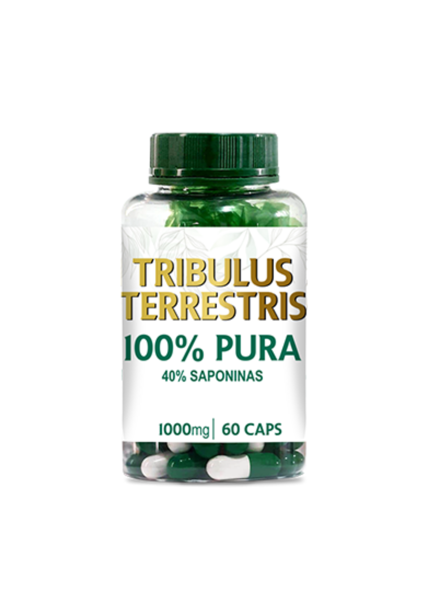 Extrato Puro de Tribulus Terrestris 1000mg<br>Linha de Cápsulas Fitoterápicas - R$ 47,25