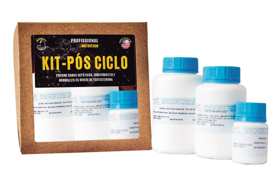 Kit Pós Ciclo<br> - Suplementos e Nutrição - <br> - R$ 209,98