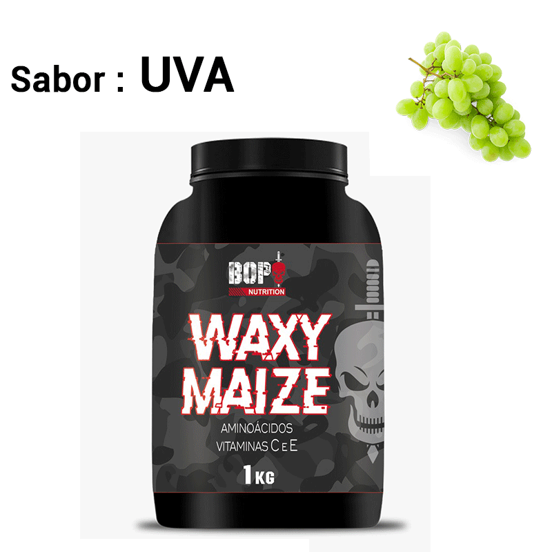 WAXY MAIZE 1Kg - UVA<br> - Bop Nutrition - <br> - R$ 0,00