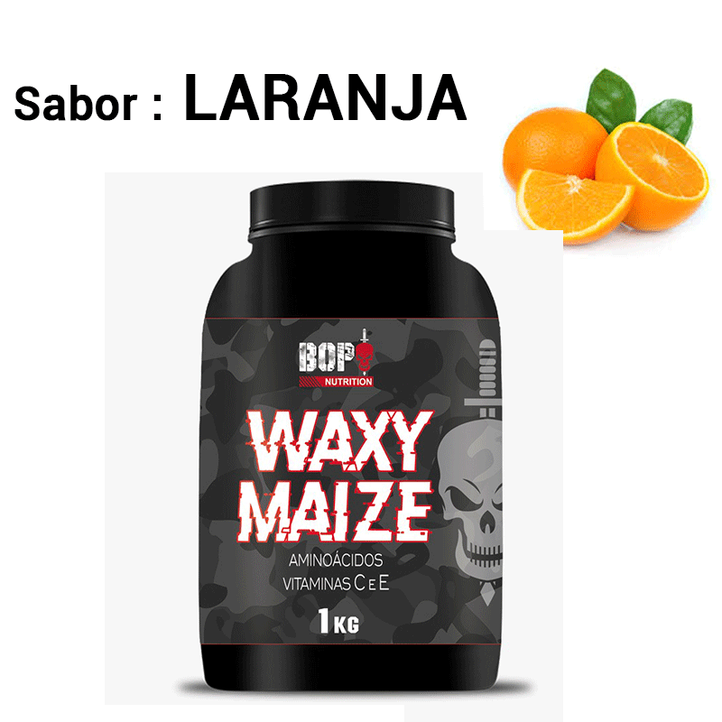 WAXY MAIZE 1Kg - LARANJA<br> - Bop Nutrition - <br> - R$ 0,00
