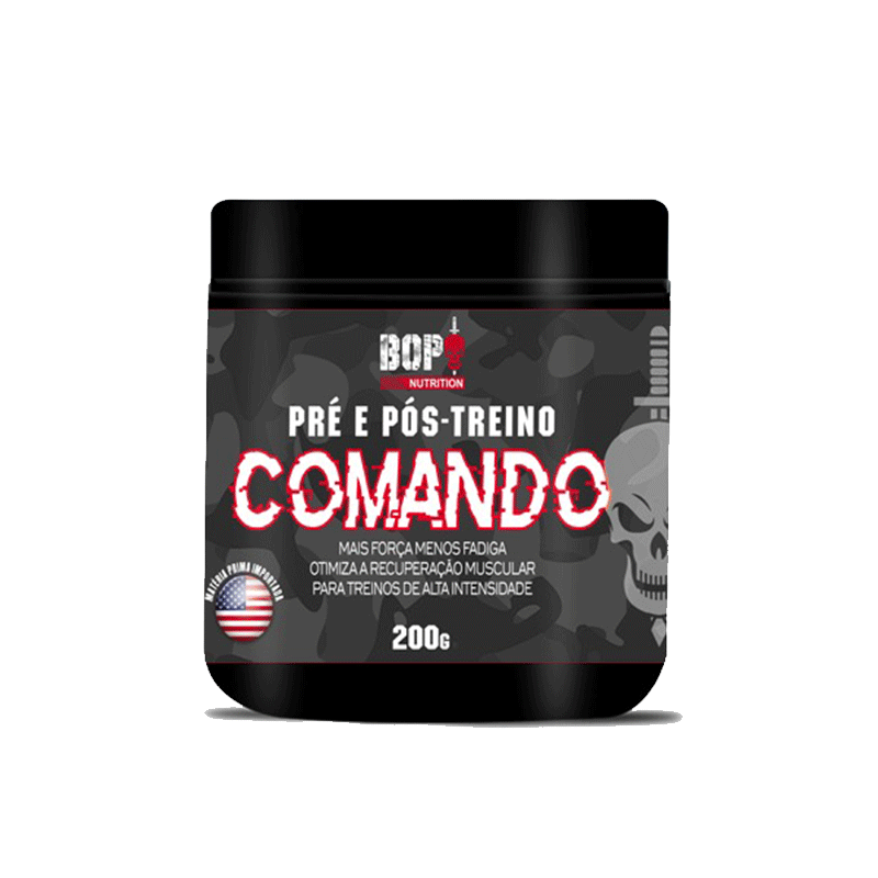 COMANDO 200g<br> - Bop Nutrition - <br> - R$ 0,00